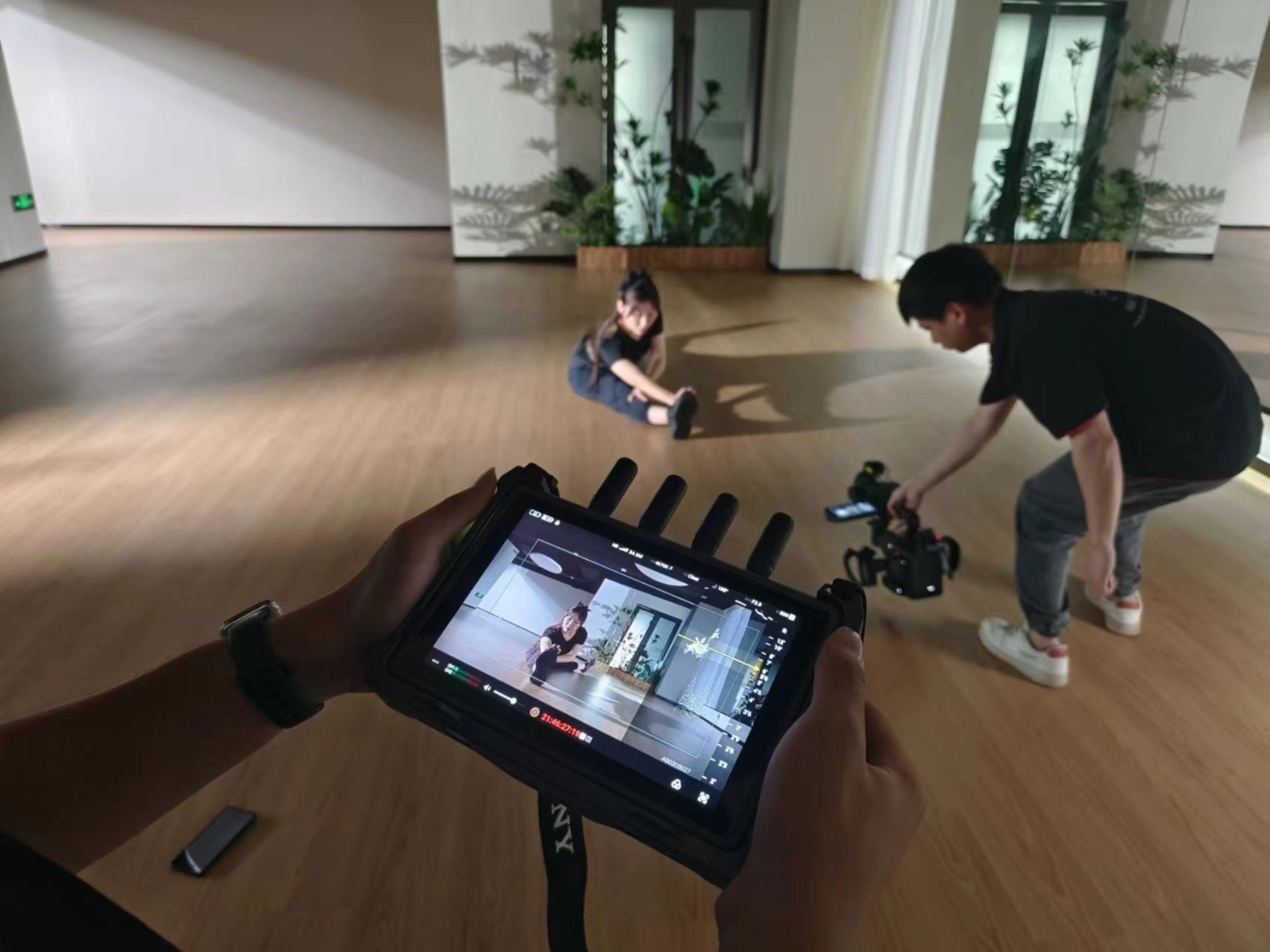 广告拍摄拍摄现场