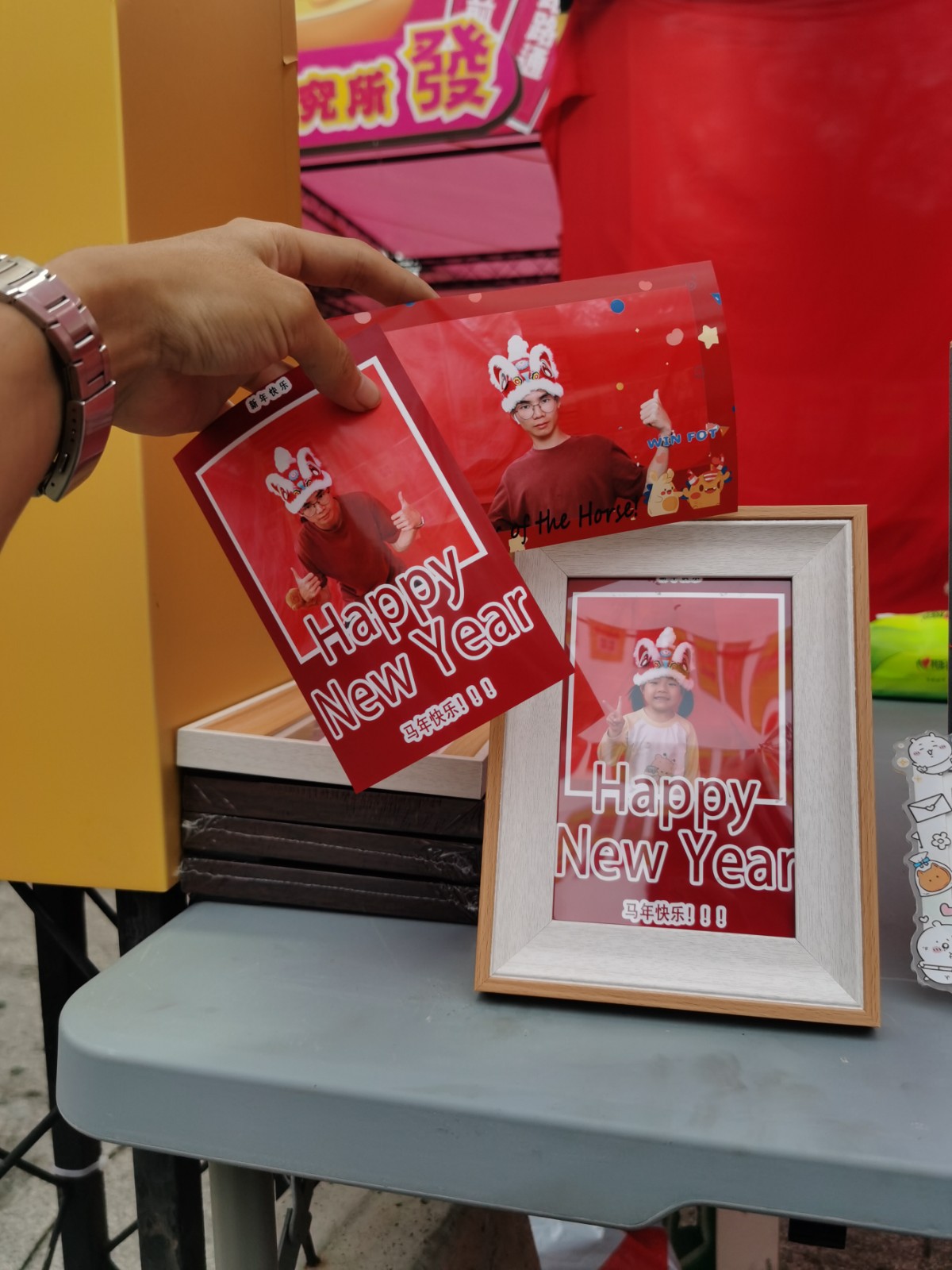 照片机使用现场