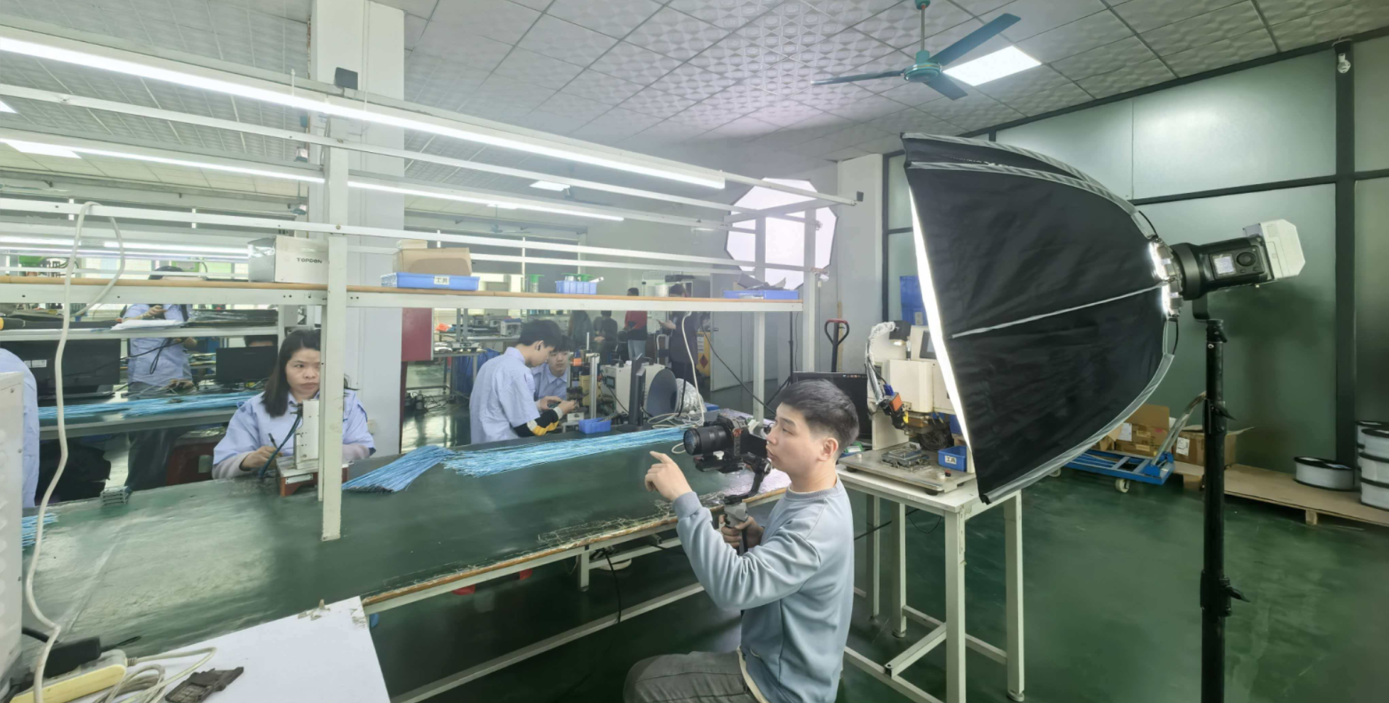 工厂宣传片拍摄现场 工厂宣传片拍摄现场