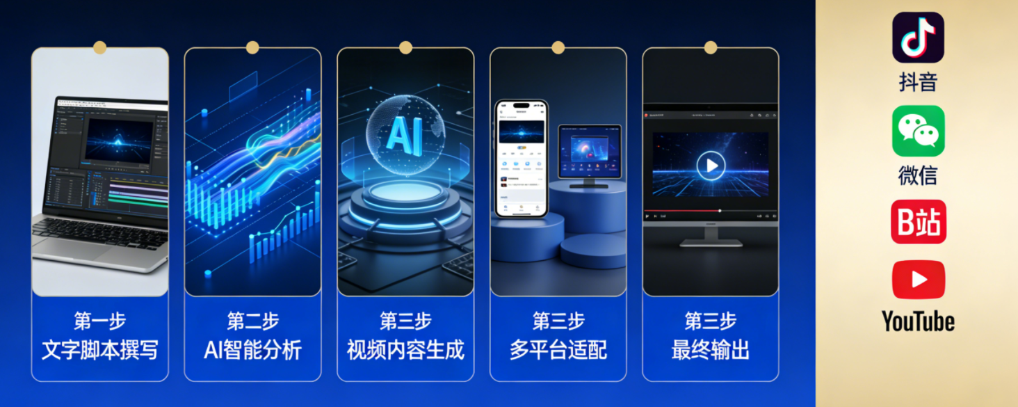 AI 生视频 —— 快节奏创作，多形式打造精品视频