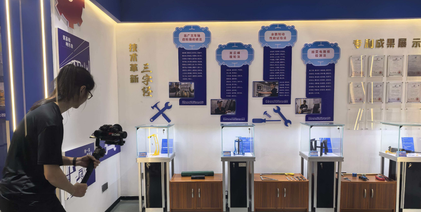 劳模宣传片拍摄现场 劳模宣传片拍摄现场